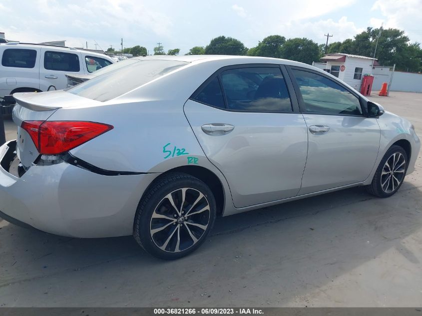 2018 TOYOTA COROLLA L/LE/XLE/SE/XSE - 5YFBURHE3JP795764