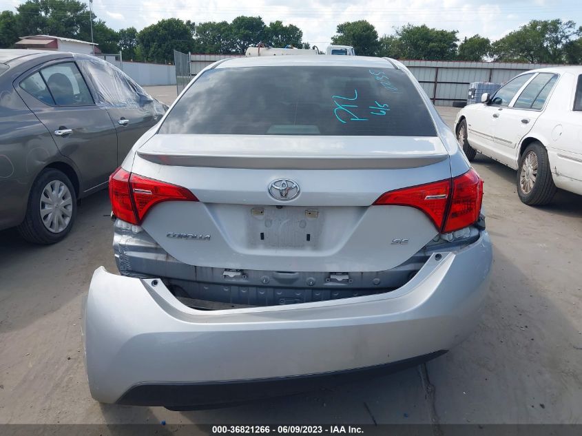 2018 TOYOTA COROLLA L/LE/XLE/SE/XSE - 5YFBURHE3JP795764