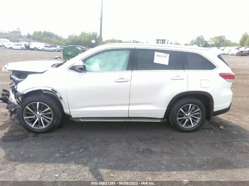 2017 TOYOTA HIGHLANDER XLE/SE - 5TDJZRFH2HS363551