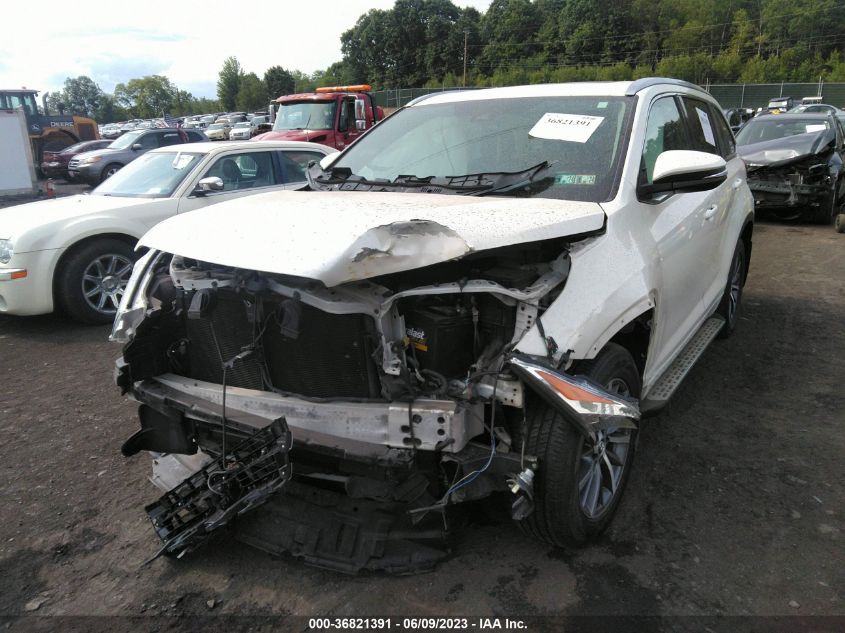 2017 TOYOTA HIGHLANDER XLE/SE - 5TDJZRFH2HS363551