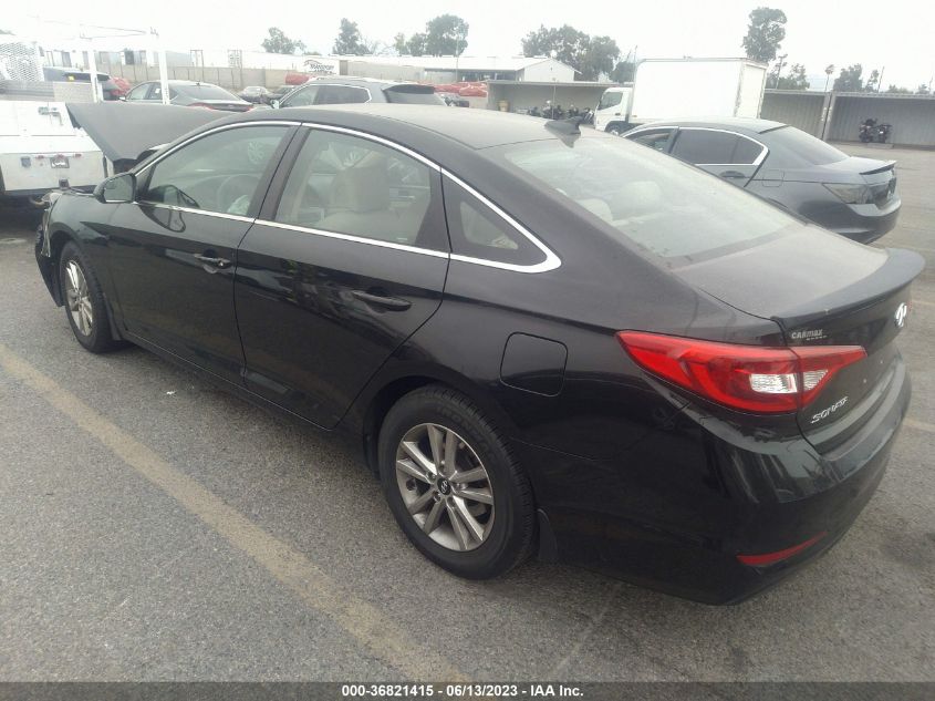 2017 HYUNDAI SONATA SE - 5NPE24AF1HH455495