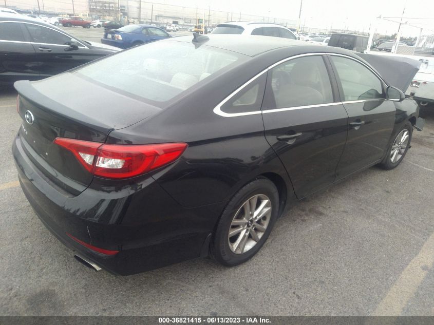 2017 HYUNDAI SONATA SE - 5NPE24AF1HH455495