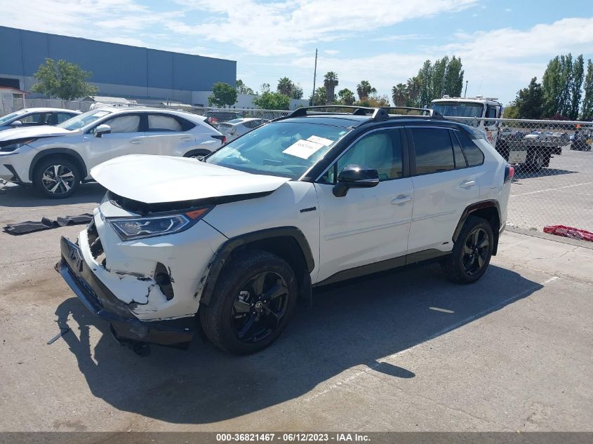 2021 TOYOTA RAV4 HYBRID XSE - 4T3E6RFV8MU039660