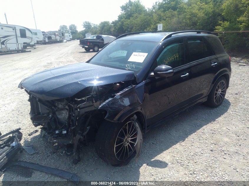 VIN 4JGFB5KB8NA590607 2022 MERCEDES-BENZ GLE GLE 450