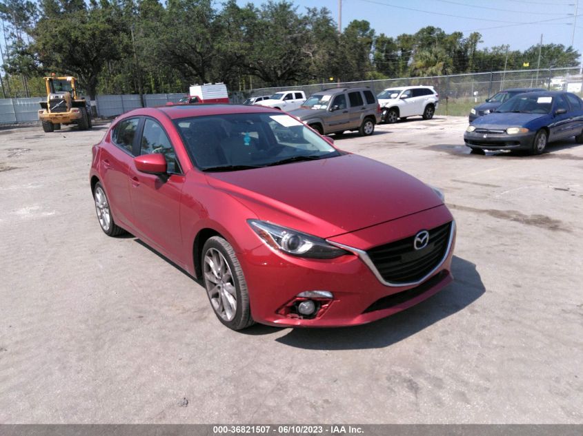 2014 MAZDA MAZDA3 S GRAND TOURING - JM1BM1M34E1103141