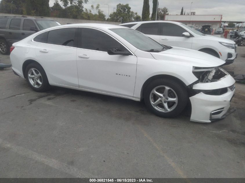 2018 CHEVROLET MALIBU LS - 1G1ZB5ST7JF288984
