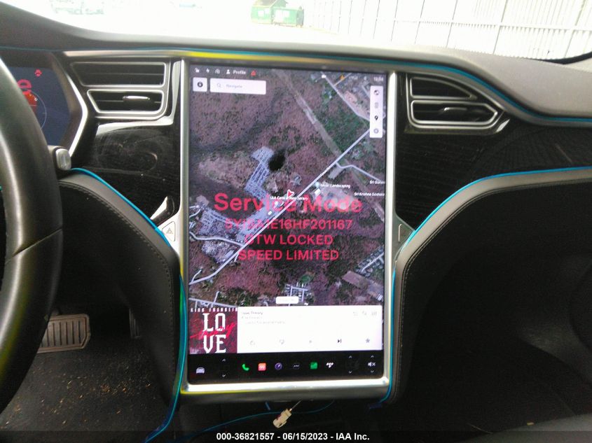 2017 TESLA MODEL S 60/75 - 5YJSA1E16HF201167