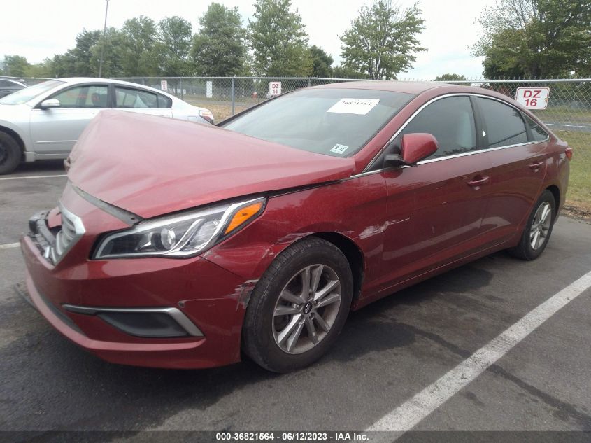 2016 HYUNDAI SONATA 2.4L SE - 5NPE24AF6GH357285