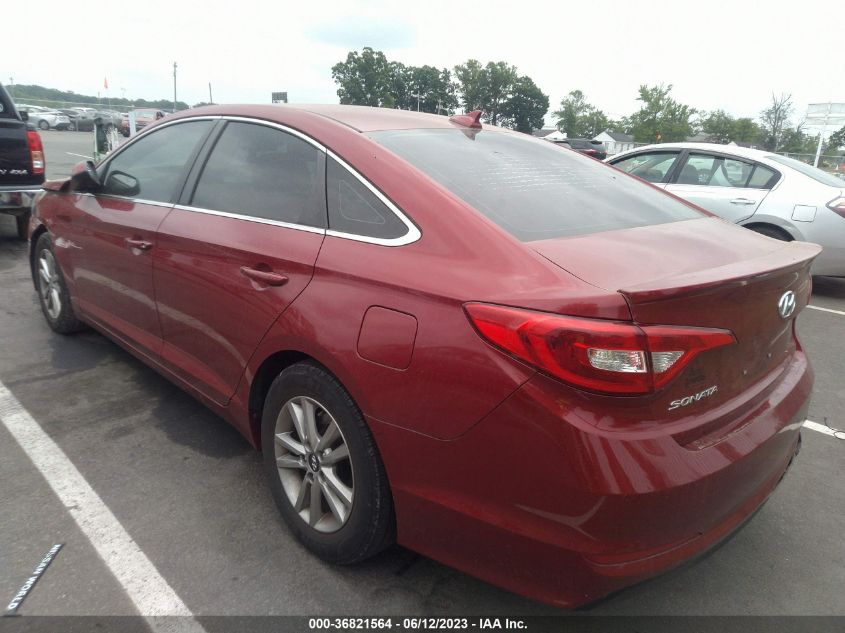 2016 HYUNDAI SONATA 2.4L SE - 5NPE24AF6GH357285