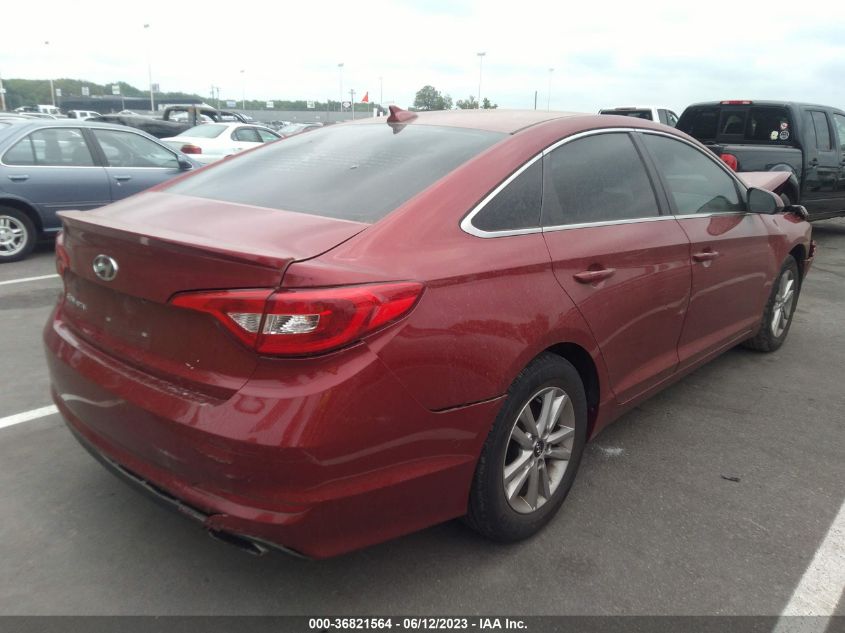 2016 HYUNDAI SONATA 2.4L SE - 5NPE24AF6GH357285