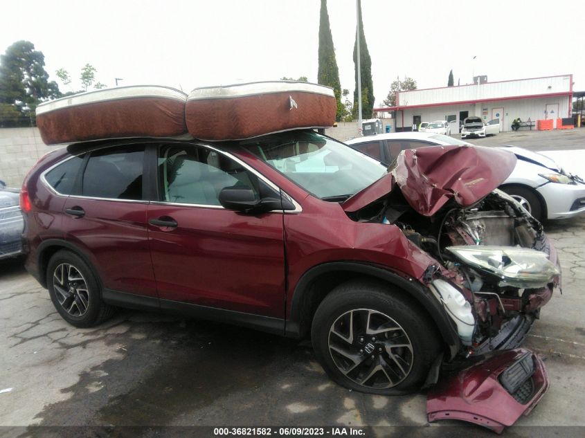 2016 HONDA CR-V SE - 0HKRM3H40GH544662