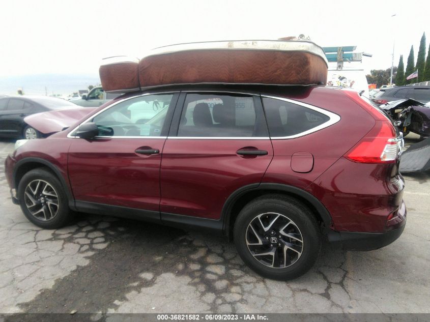 2016 HONDA CR-V SE - 0HKRM3H40GH544662