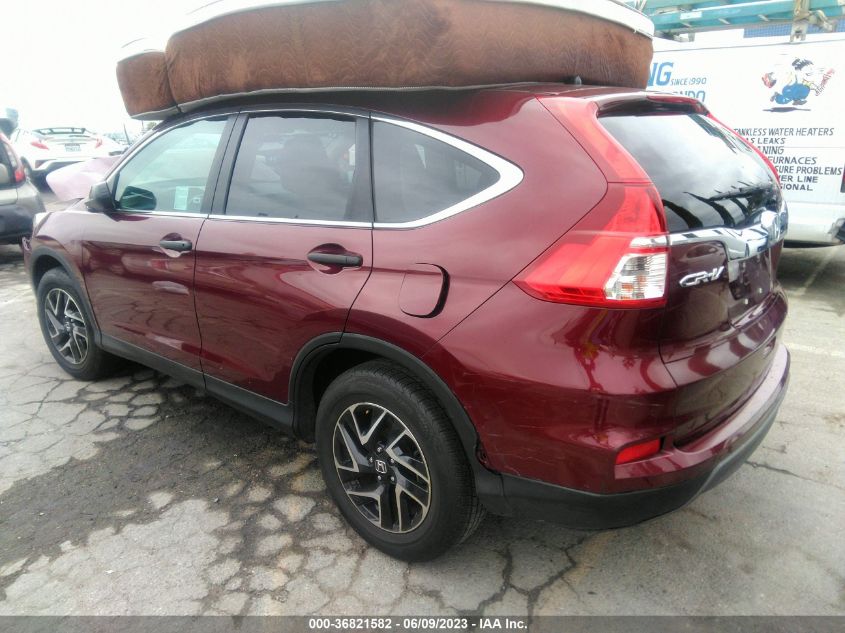 2016 HONDA CR-V SE - 0HKRM3H40GH544662