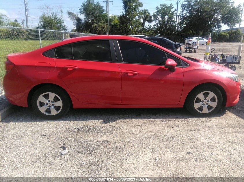 VIN 1G1BC5SM4H7130565 2017 CHEVROLET CRUZE LS