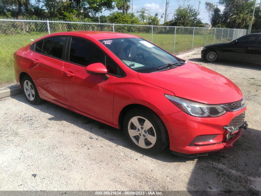 VIN 1G1BC5SM4H7130565 2017 CHEVROLET CRUZE LS
