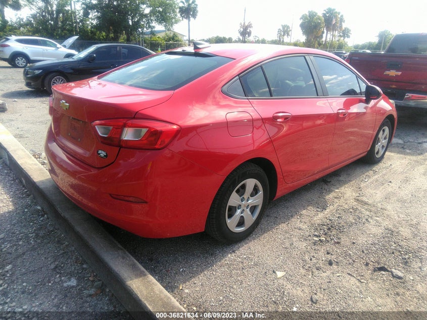 VIN 1G1BC5SM4H7130565 2017 CHEVROLET CRUZE LS