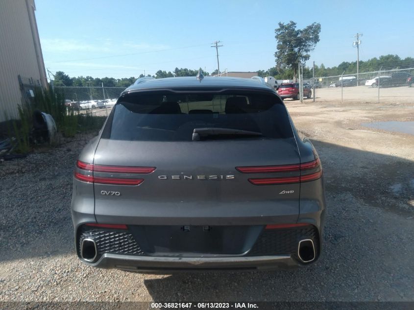 2023 GENESIS GV70 SELECT/ADVANCED/SPORT PRE - KMUMADTB7PU112250