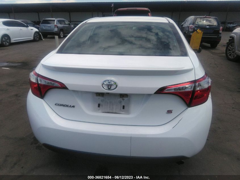 2016 TOYOTA COROLLA S - 5YFBURHE8GP366760