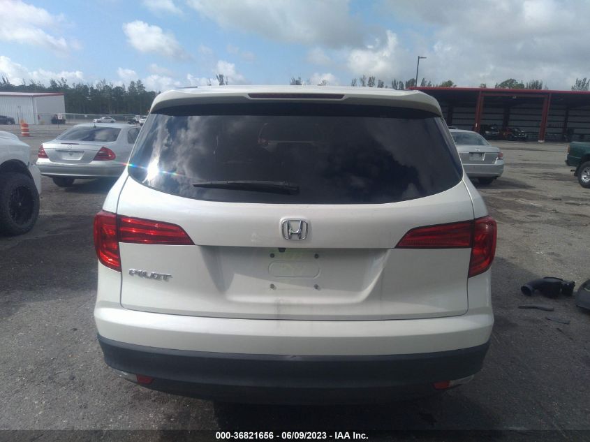 2018 HONDA PILOT EX - 5FNYF5H31JB016871