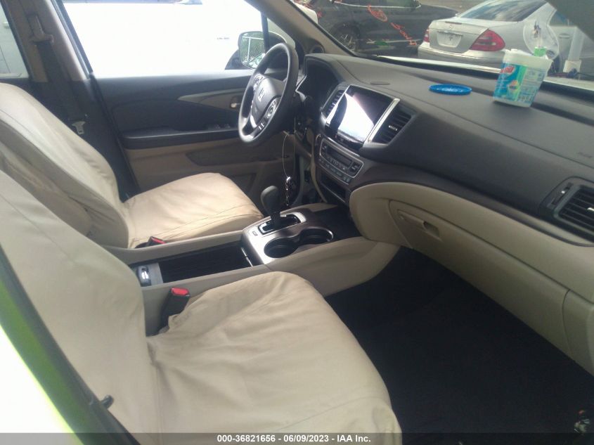 2018 HONDA PILOT EX - 5FNYF5H31JB016871
