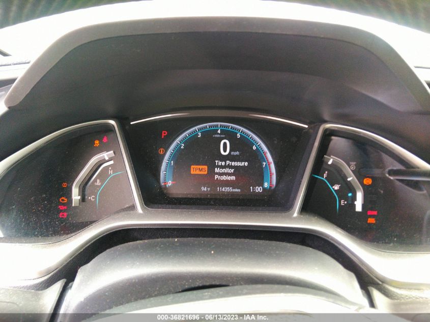 2016 HONDA CIVIC SEDAN EX-T - 19XFC1F31GE038105