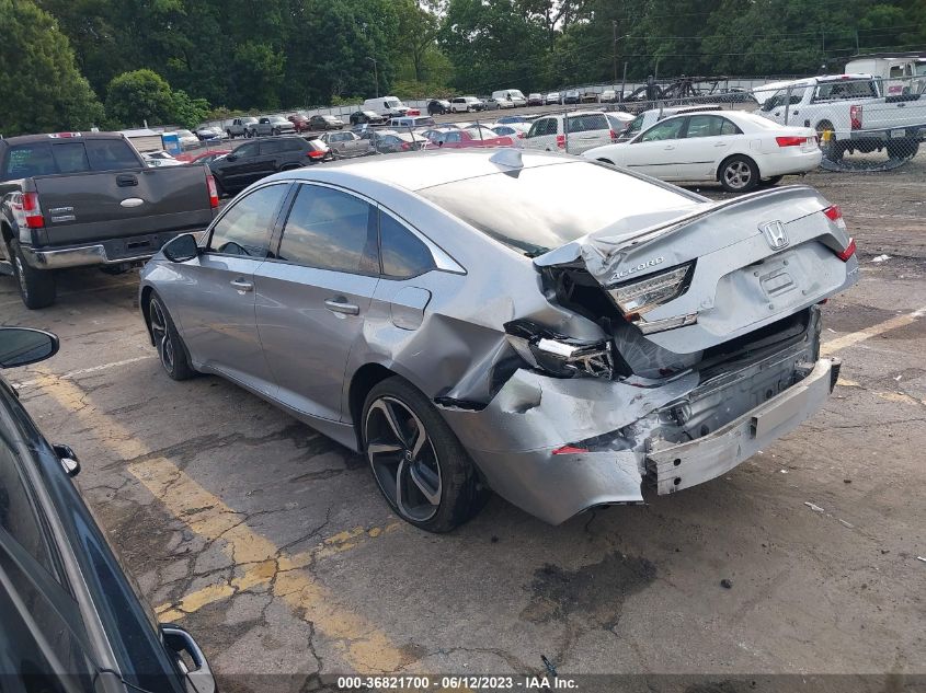 2019 HONDA ACCORD SEDAN SPORT 1.5T - 1HGCV1F34KA132960
