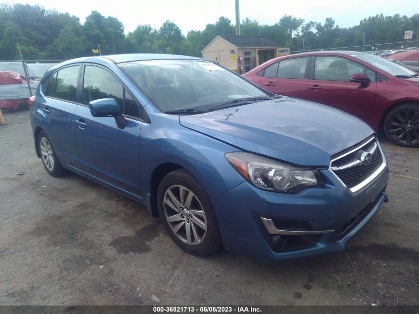 2015 SUBARU IMPREZA WAGON 2.0I PREMIUM - JF1GPAC64F8251619