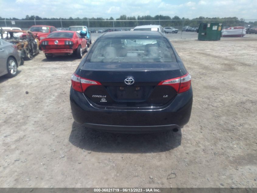 2015 TOYOTA COROLLA L/LE/S/S PLUS/LE PLUS - 5YFBURHE4FP306313