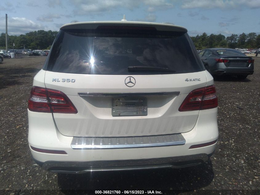 2013 MERCEDES-BENZ M-CLASS ML 350 - 4JGDA5HB7DA173060