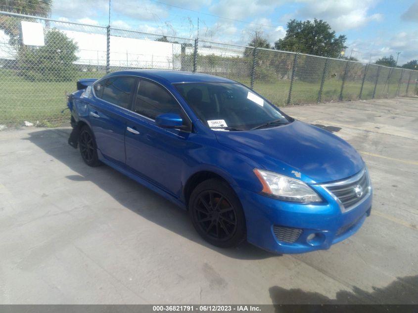 2013 NISSAN SENTRA SR - 3N1AB7AP1DL717702