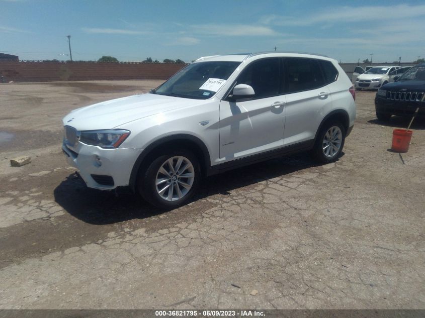 2017 BMW X3 XDRIVE28I - 5UXWX9C50H0T14663