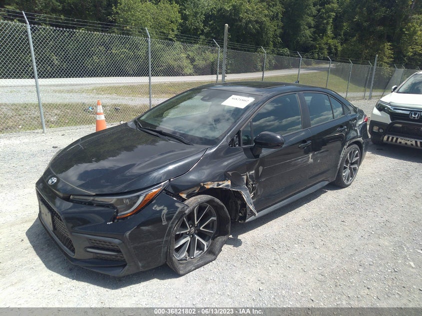 VIN 5YFP4RCE6LP027230 2020 TOYOTA COROLLA SE