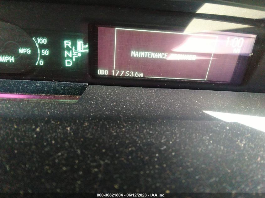 2015 TOYOTA PRIUS FOUR - JTDKN3DU1F1922644