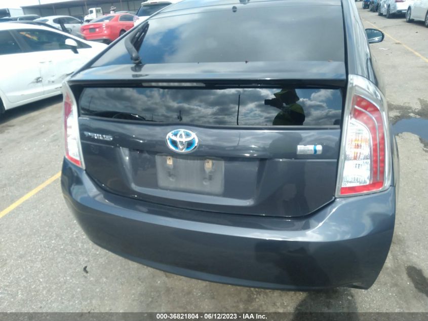 2015 TOYOTA PRIUS FOUR - JTDKN3DU1F1922644
