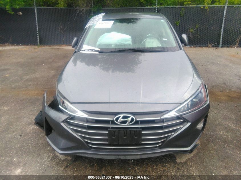 2019 HYUNDAI ELANTRA SE - 5NPD74LF2KH468175