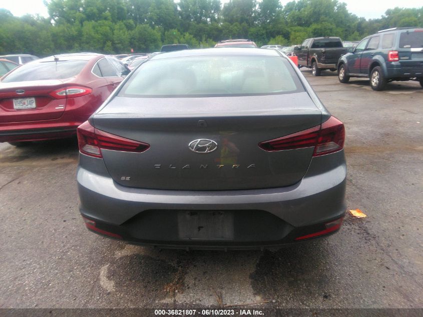 2019 HYUNDAI ELANTRA SE - 5NPD74LF2KH468175