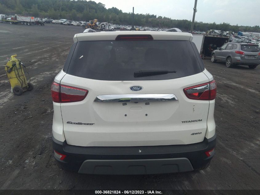 2020 FORD ECOSPORT TITANIUM - MAJ6S3KLXLC351701