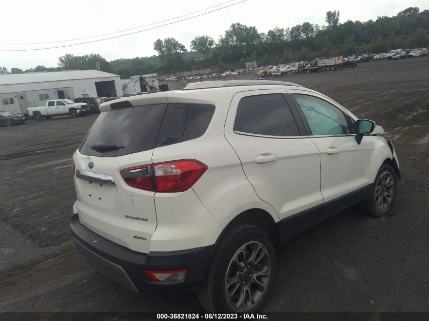 2020 FORD ECOSPORT TITANIUM - MAJ6S3KLXLC351701