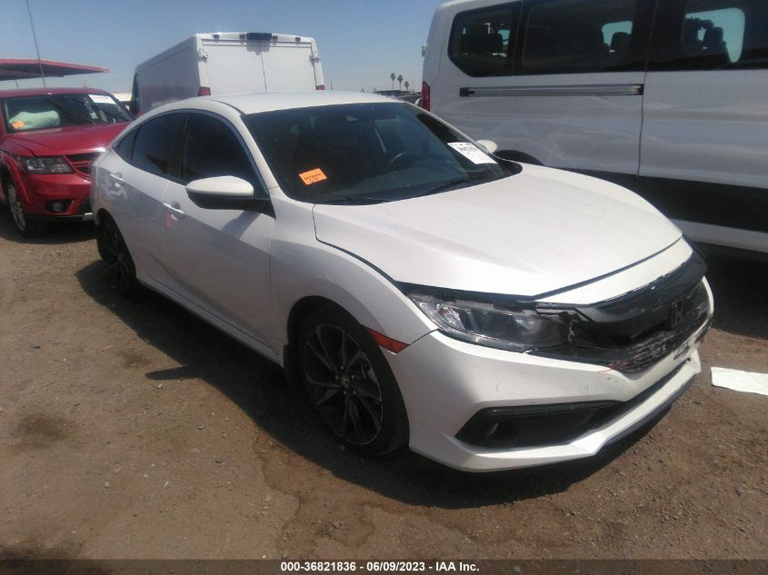 2019 HONDA CIVIC SEDAN SPORT - 19XFC2F81KE044254