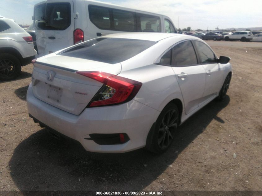 2019 HONDA CIVIC SEDAN SPORT - 19XFC2F81KE044254