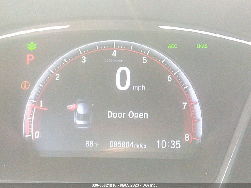 2019 HONDA CIVIC SEDAN SPORT - 19XFC2F81KE044254