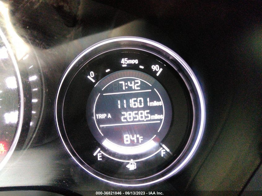 2016 HONDA HR-V EX-L W/NAVI - 3CZRU5H78GM756011