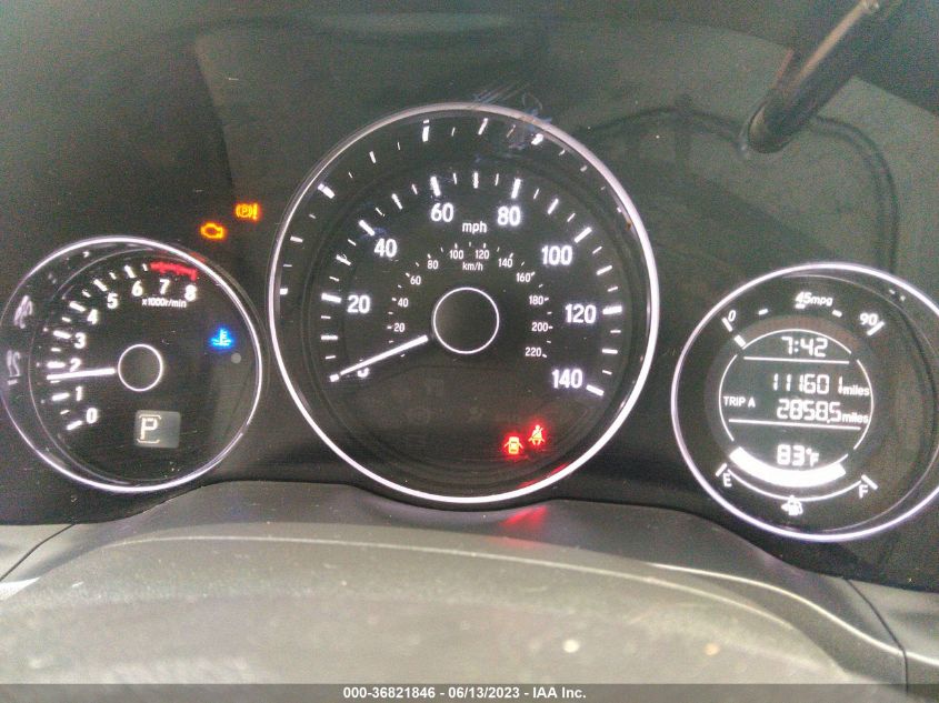 2016 HONDA HR-V EX-L W/NAVI - 3CZRU5H78GM756011