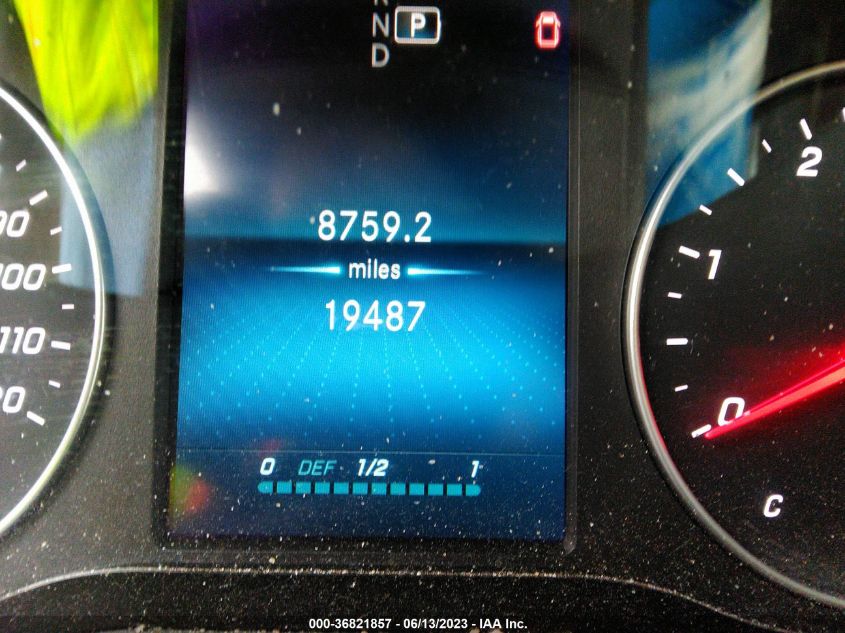 2021 MERCEDES-BENZ SPRINTER 2500 STANDARD ROOF V6 W1Y4EBHY3MT067832