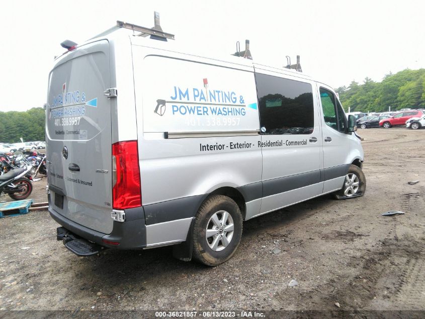 2021 MERCEDES-BENZ SPRINTER 2500 STANDARD ROOF V6 W1Y4EBHY3MT067832