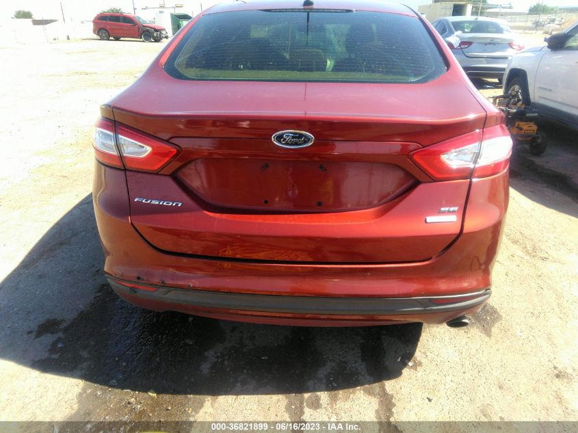 2014 FORD FUSION SE - 3FA6P0HD6ER292103