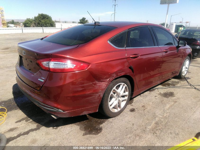 2014 FORD FUSION SE - 3FA6P0HD6ER292103