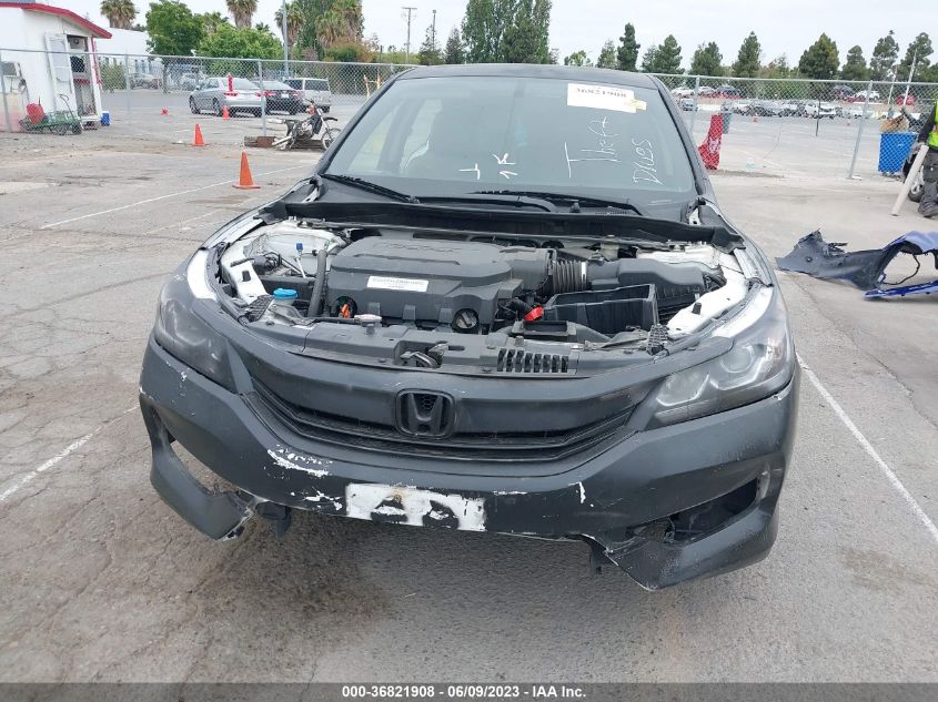 2016 HONDA ACCORD SEDAN EX-L - 1HGCR3F84GA020470
