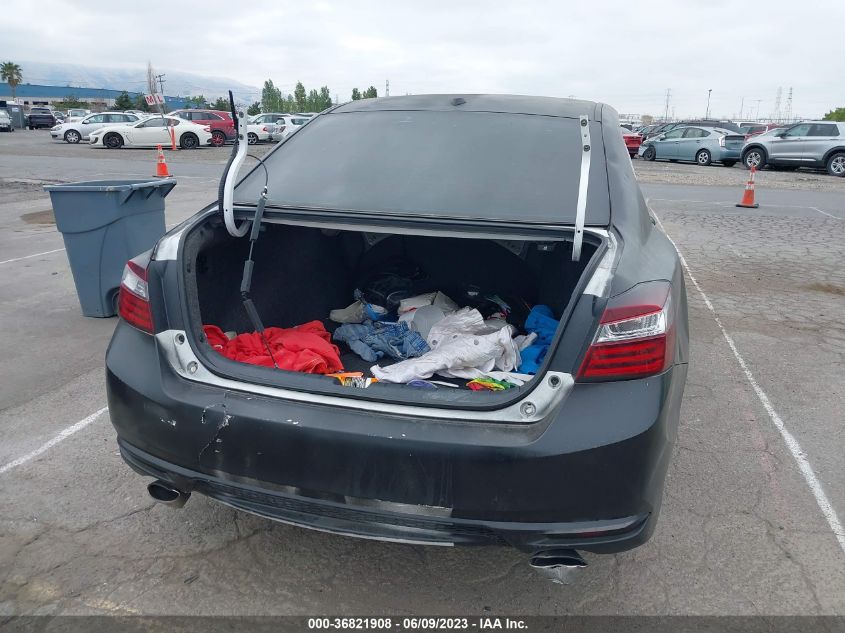 2016 HONDA ACCORD SEDAN EX-L - 1HGCR3F84GA020470