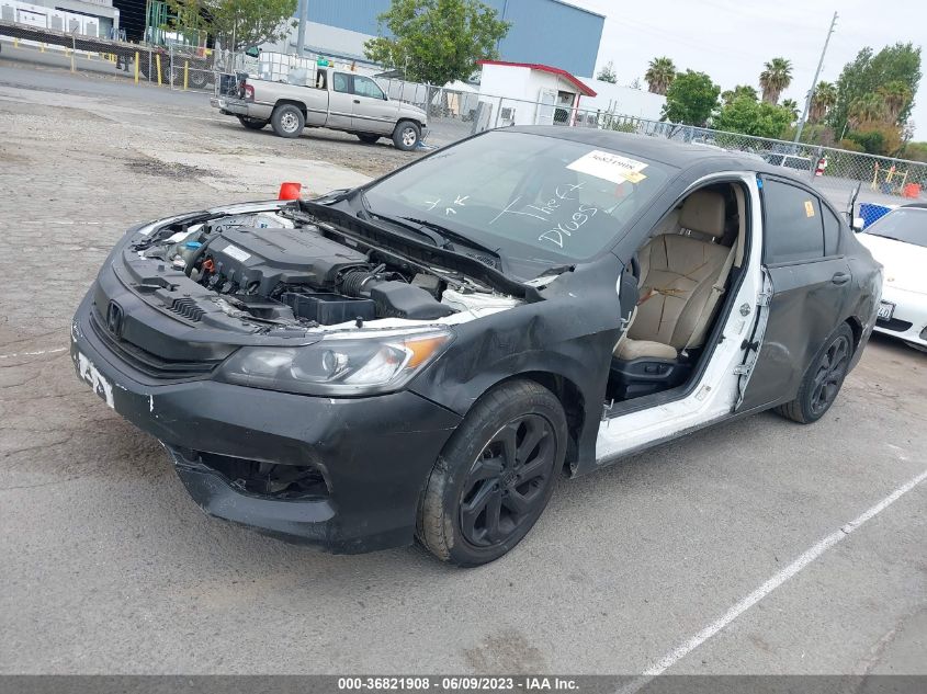 2016 HONDA ACCORD SEDAN EX-L - 1HGCR3F84GA020470